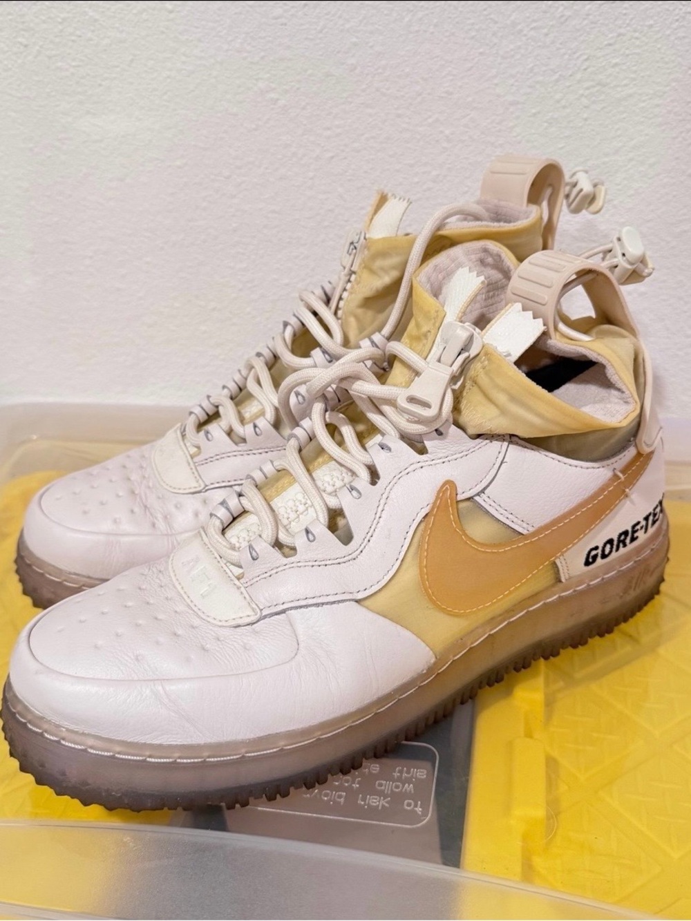 Nike Air Force 1 High WTR Gore Tex Phantom The 10th Sneakers Authentic - Size 7